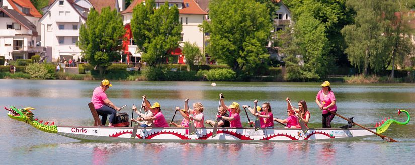 Bad Waldsee startet mit Pink Paddling am 14. Mai 2022